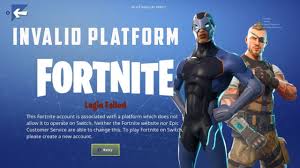 With epic online services, we're sharing the fruits of our labor with the rest of the development community. Errors Com Epicgames Fortnite Invalid Platform Nintendo Switch Ps4 Xbox Youtube