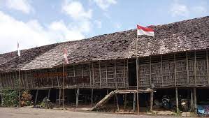 Gambar 4 suku dayak tahun 2000. Melihat Rumah Betang Kediaman Suku Dayak Yang Lahirkan Tenun Cantik