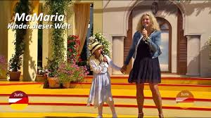 German trumpet player and television personality stefan mross was born in 1975 in bavaria. Mamaria Kinder Dieser Welt Immer Wieder Sonntags 19 07 2020 Youtube