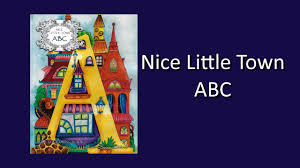 Abc coloring town offers a creative playground for children and is a fun way to learn basic english pronunciation and words. Nice Little Town Abc By Tatiana Bogema Stolova Coloring Book Flip Through Youtube