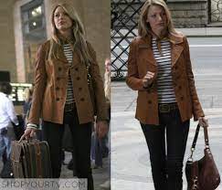 Gossip Girl Season 1 Episode 1 Serena S Brown Leather Jacket Shop Your Tv In 2021 Leather Jacket Shopping Brown Leather Jacket Casual Summer Outfits For Teens