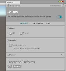 Maybe you would like to learn more about one of these? Unity Manual How To Use Unity Ads