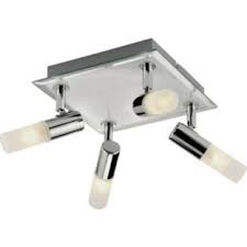 Buy Argos Home Milano 4 Light Square Bathroom Spotlight Chrome Bathroom Lights Argos Bathroom Spotlights Wall Ceiling Lights Chrome Bathroom Lighting