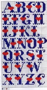 Wir zeigen in unserer stickschule die wichtigsten grundlagen und stiche von vorstich und schlingstich bis perlstich. 160 Buchstaben Zahlen Ideen Kreuzstich Sticken Buchstaben
