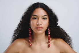 Statement Earrings, Red Corals Shoulder Grazing Earrings, Long Earrings,  Vintage Style, Fashion Jewelry, Trendy Earrings, Gift for Her