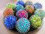 Styrofoam Ball Fabric Christmas Ornaments