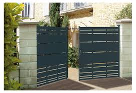 Portail Battant Et Portail Coulissant Acier Himalia Roy Portail Coulissant Portail Portail Jardin