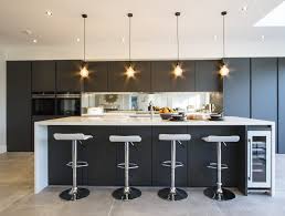 Color is all the rage these days, and stylish, contemporary paint colors can often work wonders in. Modern Handleless Kitchen In Carbon Grey Colour From Leicht In Kew