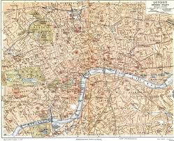 Vintage london map (england) to download. Vintage London Map London Map Map Europe Map