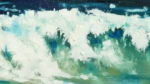 Mal Anleitung Strandwelle Von Sonja Neumann Kunstschon Der Blog Fur Kunst Malen Und Zeichnen