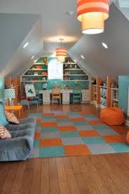 Is it ok to have a playroom for kids? Kids Playroom Contemporary Kids Playroom Design Colorful Playroom Attic Design