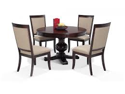 Gatsby Round 5 Piece Dining Set With Side Chairs Bobs Com Bob S Discount Furniture Dining Room Sets Round Dining Room