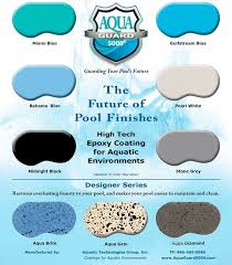 Pool Paint Finishes Color Chart Pool Paint Pool Colors Painted Pool Deck