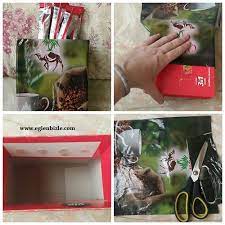 kartondan kahve kutusu yapimi kahve kutusu kahve kitap ayraci