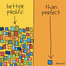 Prolific definition, producing offspring, young, fruit, etc., abundantly; Prolific Is Better Than Perfect Jared Dees