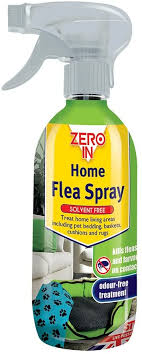 Zero In Home Flea Spray 500 Ml Solvent Free Clear Water Based Flea Treatment Amazon Co Uk Grocery