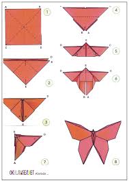 Origami Kelebek Origami Kelebekler Hayvan
