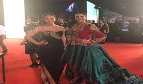 سهيلة معلم تبدو أنيقة في الظهور الثاني لها خلال مهرجان Strapless Dress Formal Dresses Fashion