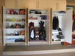 Garage Storage Cabinets With Doors Benefits Home Interiors Garage Storage Cabinets Garage Storage Shelves Garage Wall Cabinets