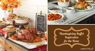 In this theme, you can serve snacks that match your theme at an affordable price. Easy Thanksgiving Buffet Table Display Ideas At Home Bellenza Weddings And Parties