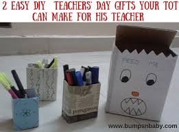 Fun teacher gift under $10. 2 Easy Diy Teacher S Day Gifts Your Child Can Make