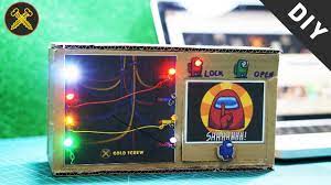 How To Make Security Box Following Among Us Game Electrical Wiring Task Diy Lock Diy And Crafts Its My Birthday