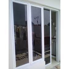Harga rel pintu roda sliding aluminium alumunium 2.4 m 240 cm 240cm j5 a5. Jual Pintu Sliding Door Aluminium Renovasi Medan