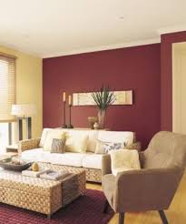 Dark Red Brown Teamed With Cream Living Room Paint Color Palette Living Room Living Room Designs