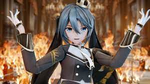 MMD】ヒアソビ / Hiasobi / Play With Fire (by かめりあ/Camellia)【YYB Crown Knight  初音ミク】 - YouTube