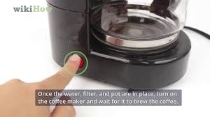 Essential for taste and long term functioning of your coffee maker. How To Use A Coffee Maker 15 Steps With Pictures Wikihow