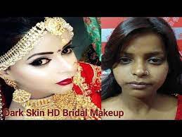 Womencostumes Dark Skin Colour Hd Bridal Makeup Power Of Makeu Hd Bridal Makeup Dark Skin Makeup Bridal Makeup
