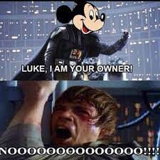 Who Knows What Will Happen Now Disney Starwars Mickeymouse Darthvader Darthmickey Lukeskywalker Star Wars Memes Star Wars Humor Star Wars Fans
