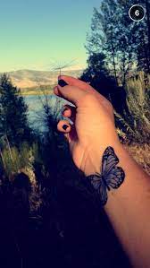 Butterfly Tattoo Wrist Tattoo Color Feminine Tattoo Colored Tattoo Tattoos For Women Butterfly Tattoos For Women Feminine Tattoos Butterfly Wrist Tattoo