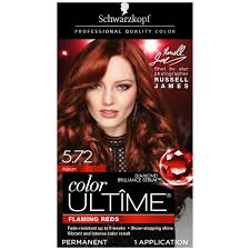 Schwarzkopf Color Ultime Permanent Hair Color Cream 5 72 Auburn Walmart Com