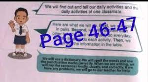 Watak yang tergambar dalam cuplikan cerita pada soal nomor 15 tersebut adalah …. Bahasa Inggris Kelas 7 Bab 3 What Time Is It Halaman 46 47 Youtube
