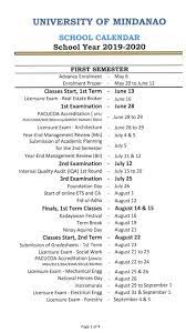 To view other calendar years (past and future), see the menu. Sc University Of Mindanao Office Of Student Affairs Osa Facebook