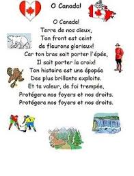O Canada In French O Canada French O Canada Canadian National Anthem