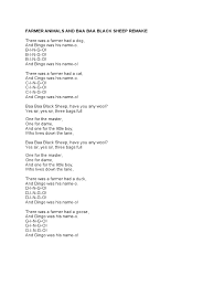 Lirik lagu anak sekolah taman kanak kanak. Lagu Farmer Animals And Baa Baa Black Sheep Remake