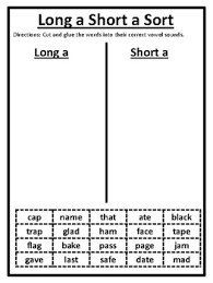 Normal mental or bodily power, function, or. Long A Short A Sort Short A Long A Sort A E Sort A E Activities Short A Activity