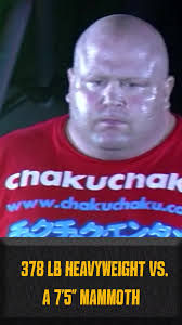 The time butterbean faced off against a 7'5" GIANT 🤯