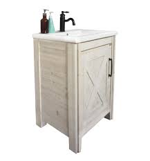 Beyond paint is a refinishing product that is formulated for use on indoor and outdoor projects. 24 Rustic Solid Fir Barn Door Style Single Bathroom Vanity With Ceram Housetie