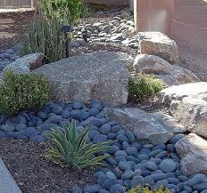 Front Yard Redo In Foothills Phoenix Rock Garden Landscaping Front Yard Landscaping Garden Landscape Design
