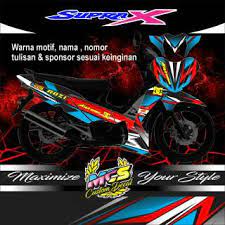 This fan page of honda supra x 125 (indonesia) honda wave 125 (japan, thailand Termurah Terlaris Stiker Supra X 125 Decal Supra X 125 Striping Batman Terbaru Murah Shopee Indonesia