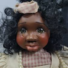 Janada Dolls Limited Edition 63/500 by Janie Bennett African-American Doll  90s