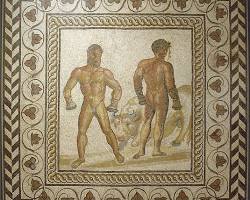 Image of Aeneid Book 5 classical art Funeral Games Anchises Sicily boat race