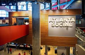 The team moved to st. State Farm Arena Fan Experience Dimensional Innovations