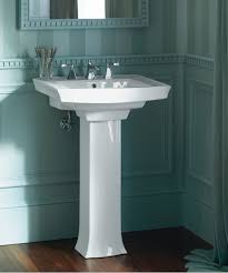 The Bold Look Of Kohler Pedestal Sink Pedestal Sinks Kohler Archer