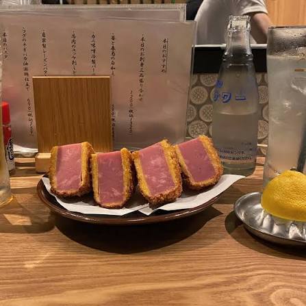 📍大衆酒場レインカラー/学芸大学 分厚いハムカツ美味しかった〜🐖 ・ ・ ・ #大衆酒場レインカラー #レインカラー #レインカラー学芸大学 # 学芸大学グルメ #学芸大学居酒屋 #学芸大学バー #東京グルメ #東京ディナー #東京居酒屋 #東京居酒屋巡り