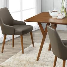 George Oliver Buckleton Modern Upholstered Dining Chair Upholstered Dining Chairs Modern Dining Arm Chairs Dining Chairs