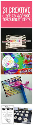 Back to school time is almost here! 31 Creative Back To School Treats For Students Printables Teach Junkie